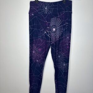 LulaRoe Spider Web Patterned Leggings🕸️🕷️Halloween
